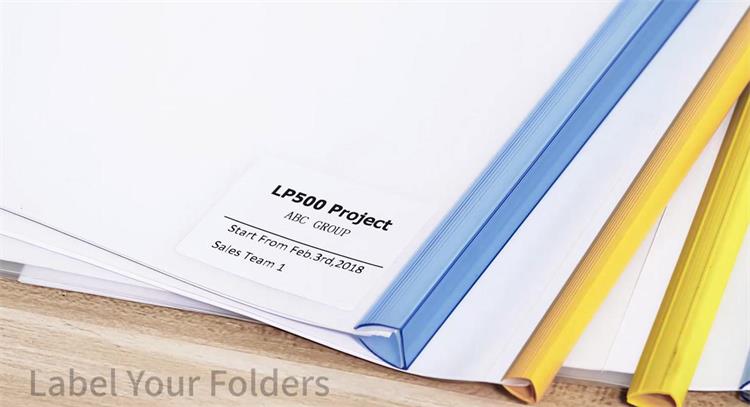 Printuesi i etiketës së dërgimit 4x6 SP410 mund të printojë etiketat e organizuara për regjistrimin e zyrës