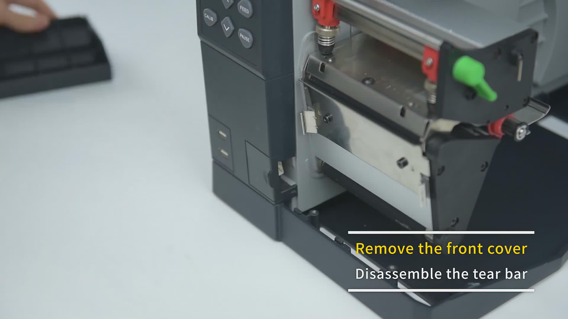 iDPRT iX4P Industrial Barcode Printer  Cutter Module Installation Video