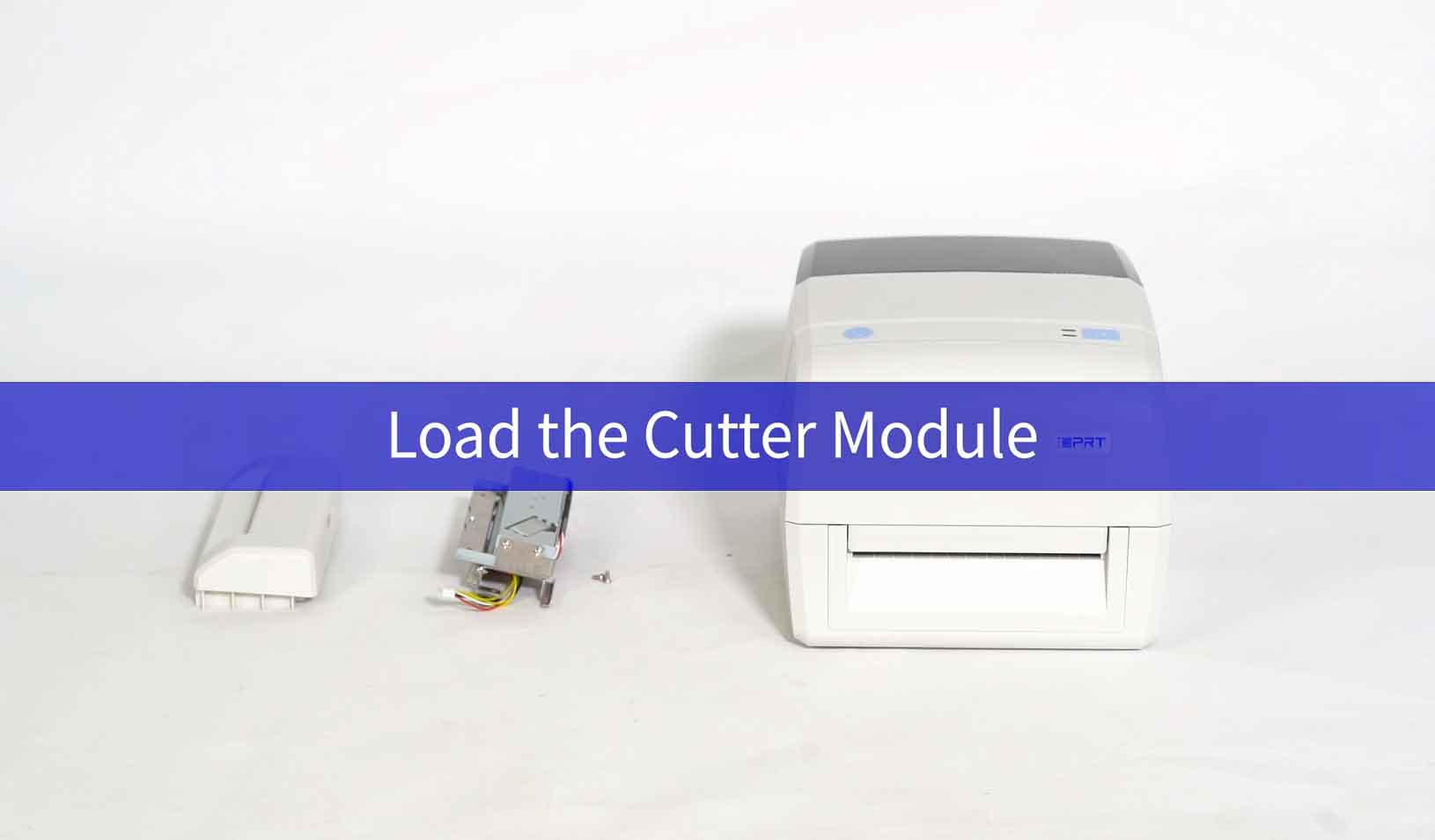 iDPRT iT4S Desktop Barcode Printer Cutter Module Installation