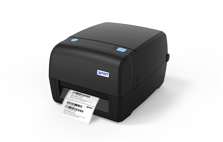 Modern Barcode Printer with labels