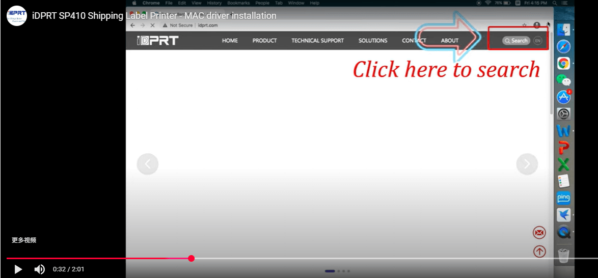Mac driver download page