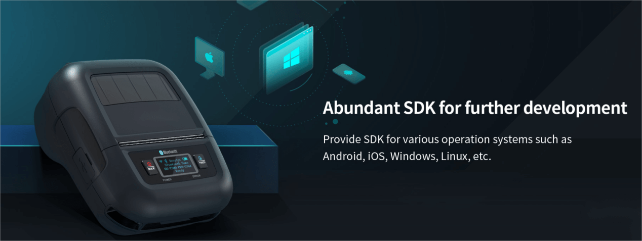 mobile barcode printer