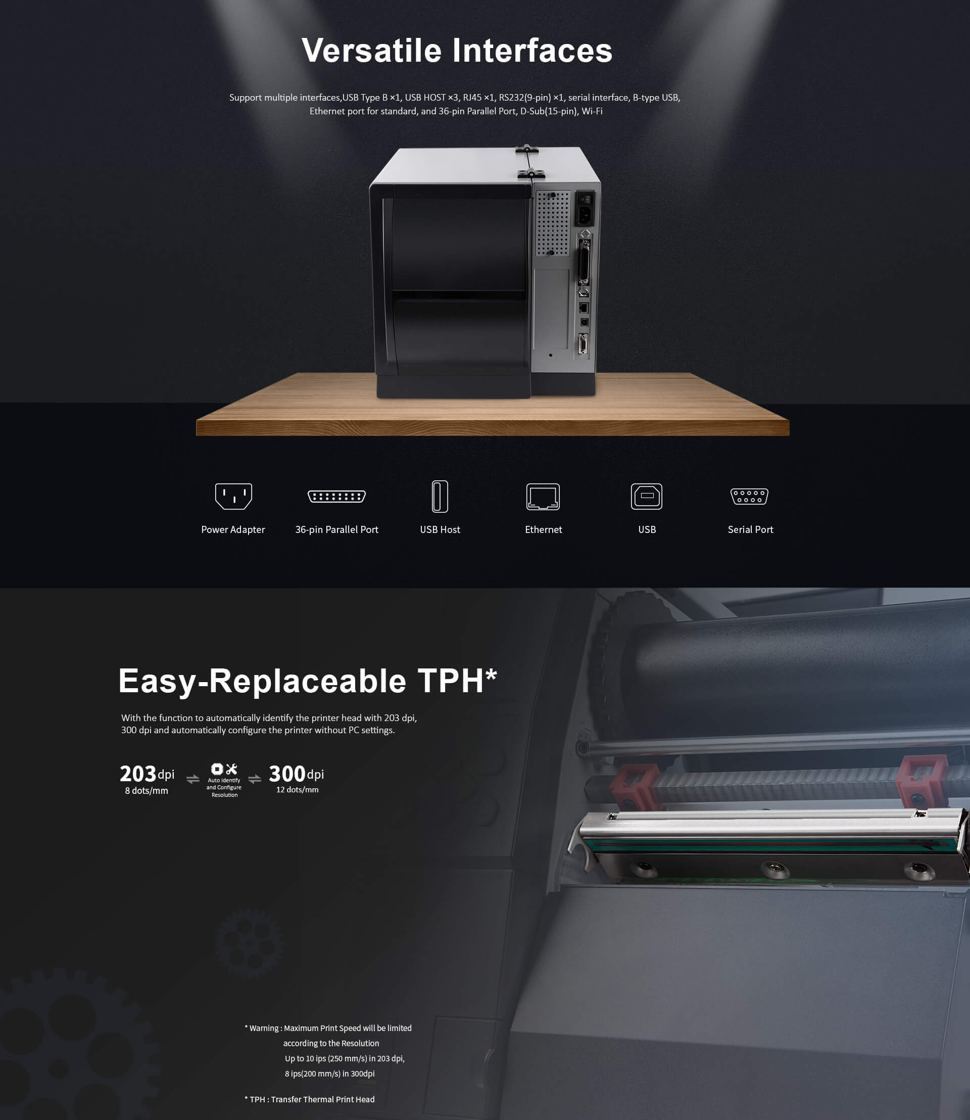 Thermal Transfer Barcode Printer
